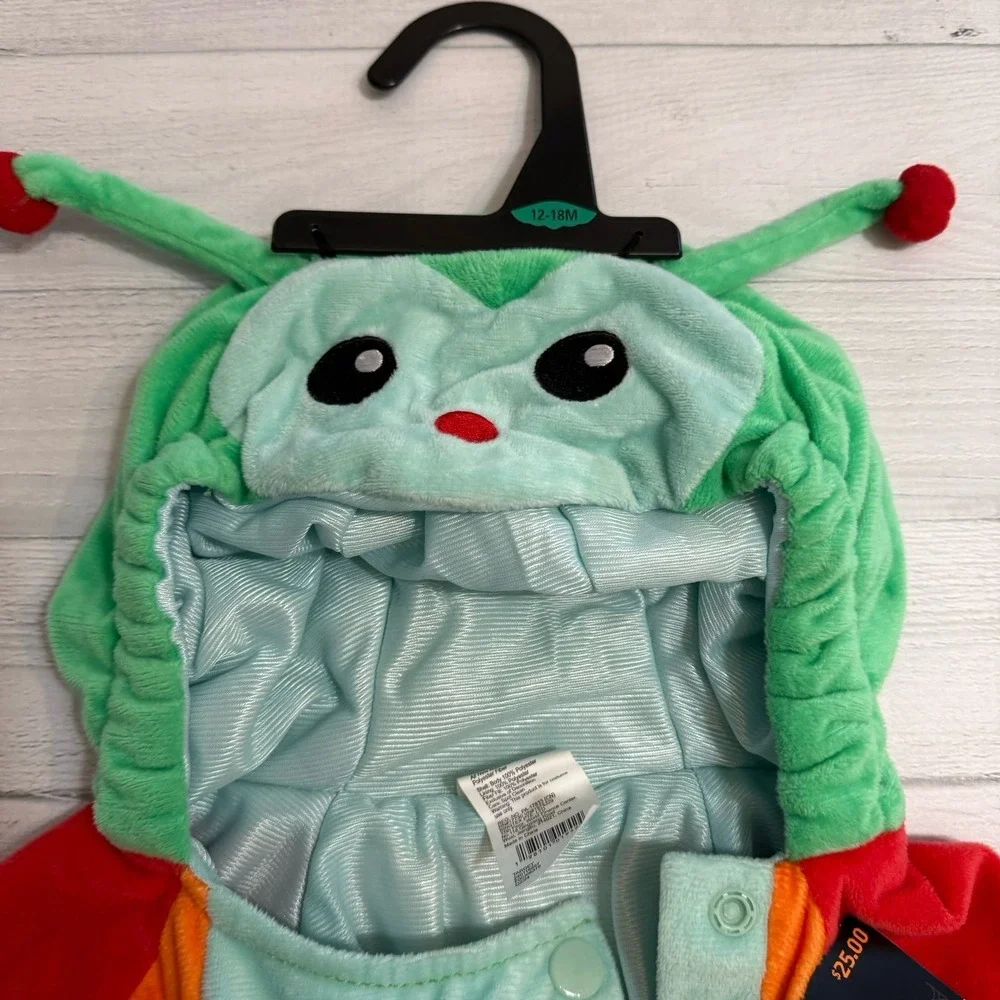 Target Hyde and eek rainbow caterpillar baby costume 12-18‎ months NEW - Picture 4 of 6